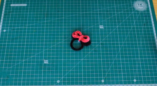 How to make Mickey mouse ring using pipe-cleaner - VibhutiCrafts