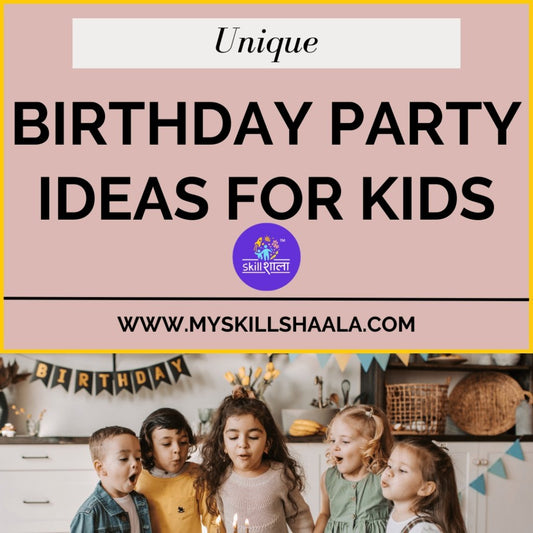 Unique Ideas to celebrate kids birthday! - VibhutiCrafts