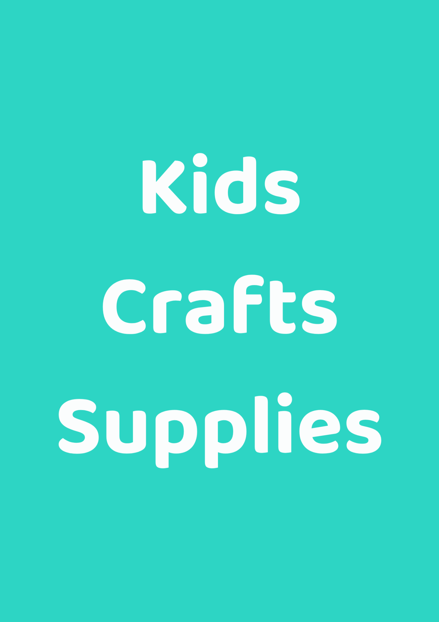 Kids Crafts Supplies - VibhutiCrafts