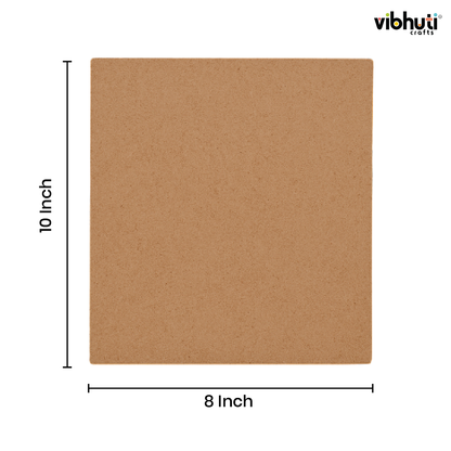MDF Boards (8 x 10 inch, Pack of 6)