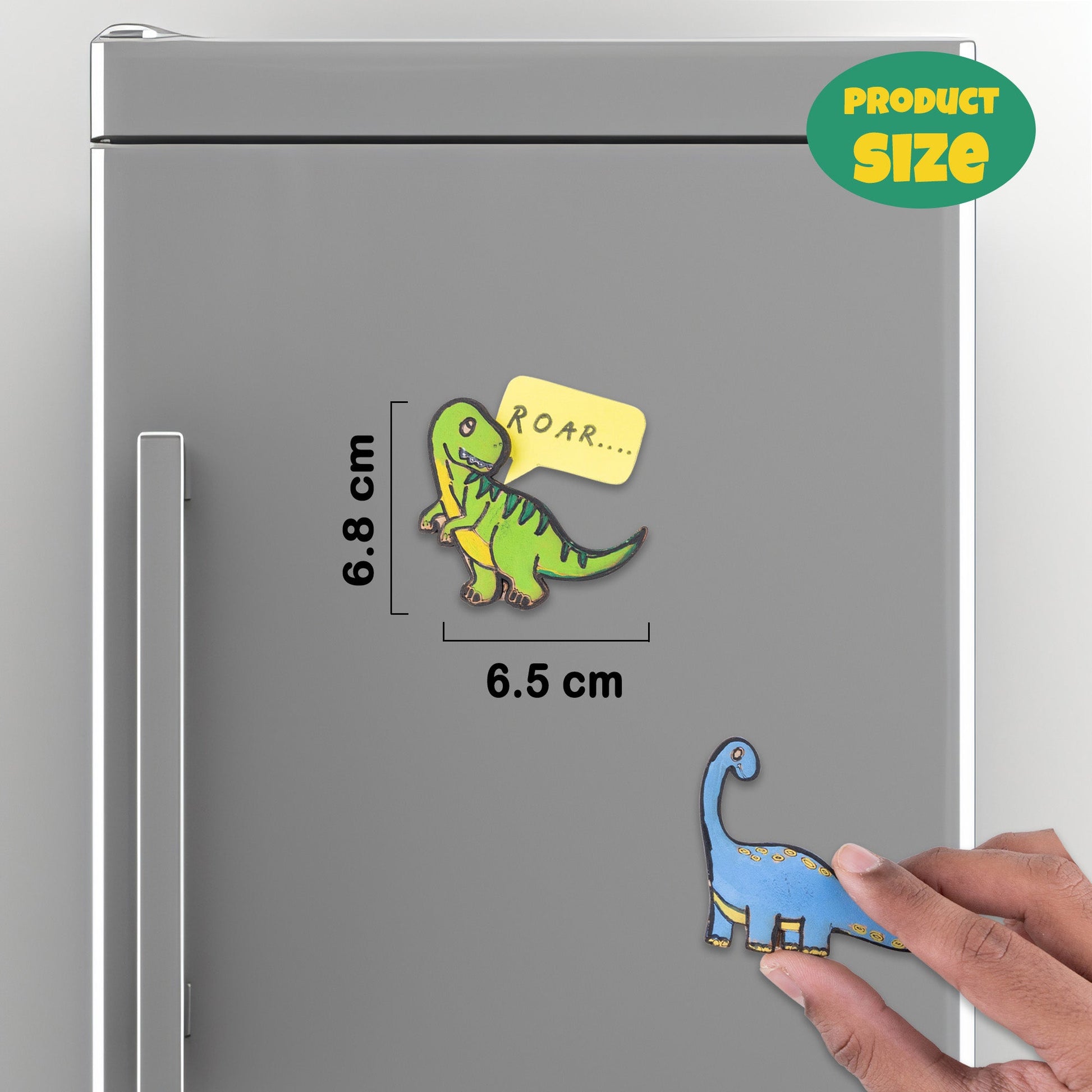 DIY Dinosaur Fridge Magnet Kit (Pack of 10) – Perfect for Party Favors & Return Gifts - VibhutiCrafts