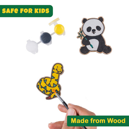 DIY Jungle Fridge Magnet Kit - Customizable Crafts for Kids & Adults - VibhutiCrafts