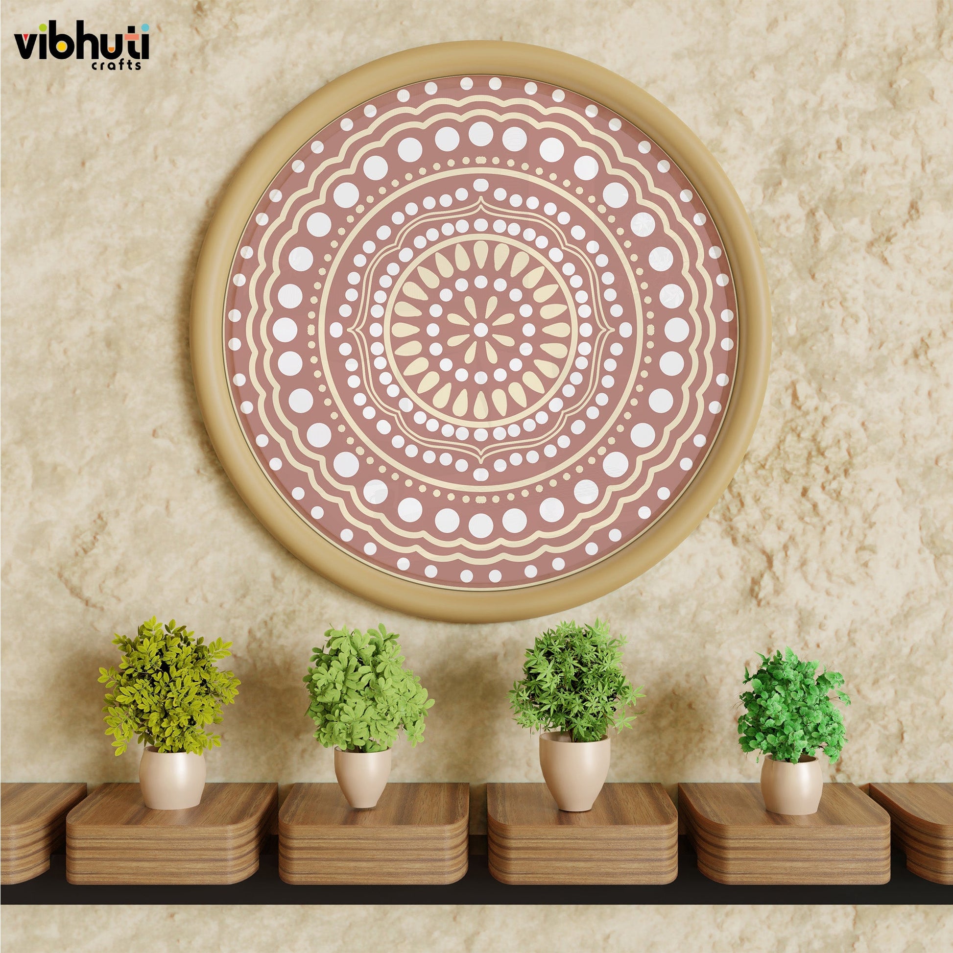 Round Shape Mirror Cutouts (10mm, 476 Pieces) - VibhutiCrafts