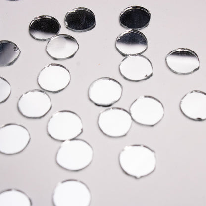 Round Shape Mirror Cutouts (10mm, 476 Pieces) - VibhutiCrafts