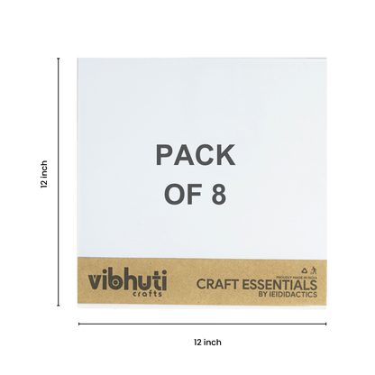 Sunboard (12x12 Inches, 3mm – Pack of 8) - VibhutiCrafts