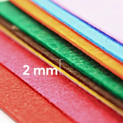 Felt Sheet - A4 (Pack of 10, Assorted Color) - MySkillShaala