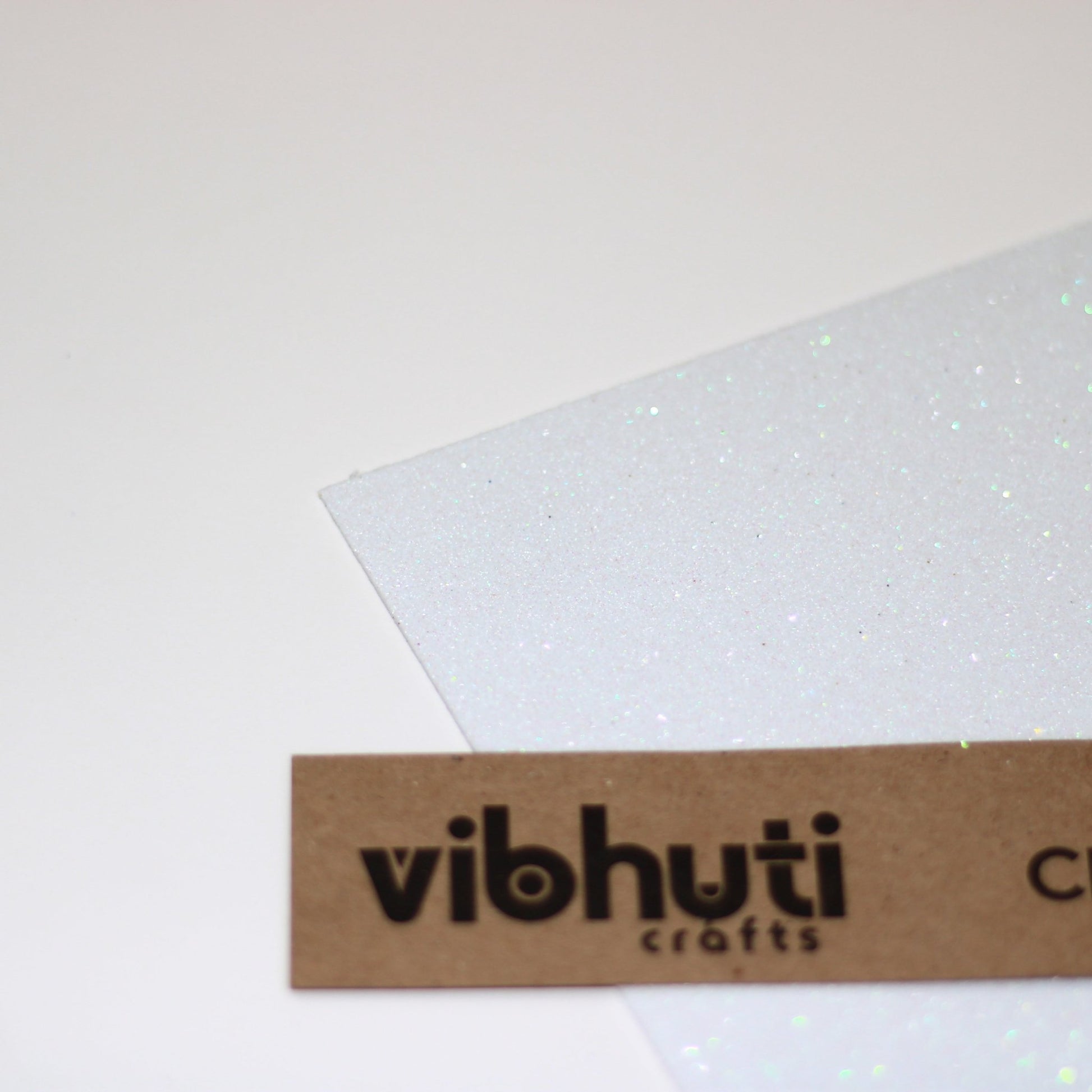 Glitter Eva Foam Sheet - A4, Pack of 10 (Single Color) Silver - MySkillShaala