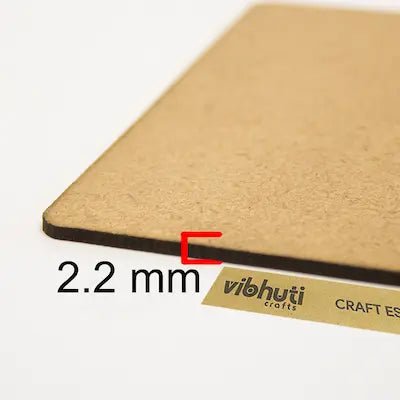 MDF Plain Square Board Base with Round Edges - MySkillShaala