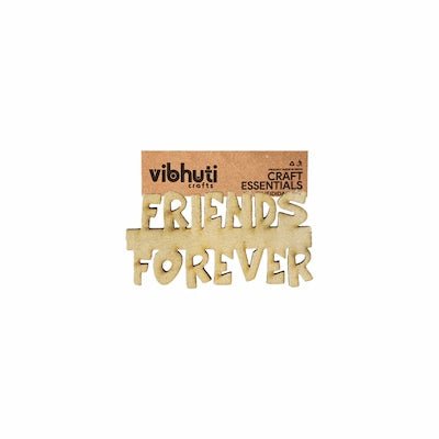 MDF Shaped Cutout - FRIENDS FOREVER - MySkillShaala