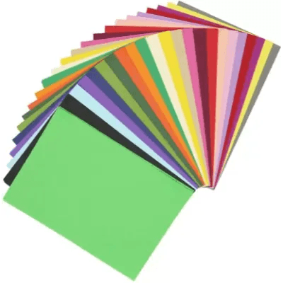 Multicolor Cardstock Papers (Letter size) - MySkillShaala