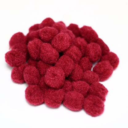 Pom Pom (Single Colour, Pack of 100) Brown - MySkillShaala