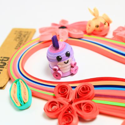 Quilling Strips -3mm (Assorted Colors) - MySkillShaala