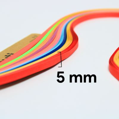 Quilling Strips -5mm (Assorted Colors) - MySkillShaala