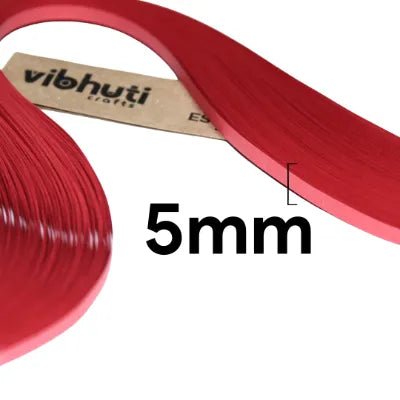 Quilling Strips -5mm (Single Color) - MySkillShaala